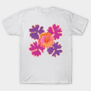 Vivid flower T-Shirt